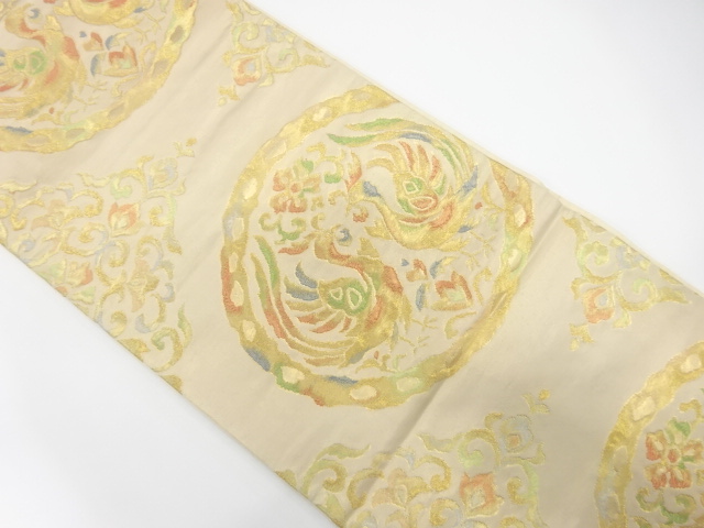 Japanese Kimono / Antique / Fukuro Obi Silk